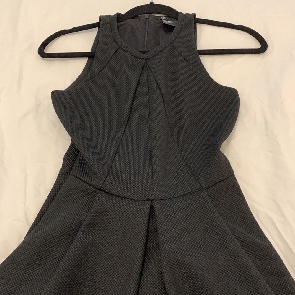 Armani Exchange black dress